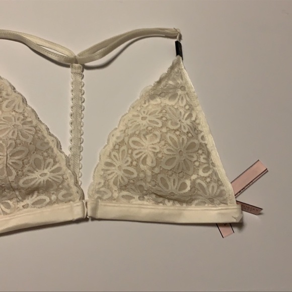 🆕 Victoria’s Secret Cream Lace Bra - Women’s Size Large - Picture 4 of 7